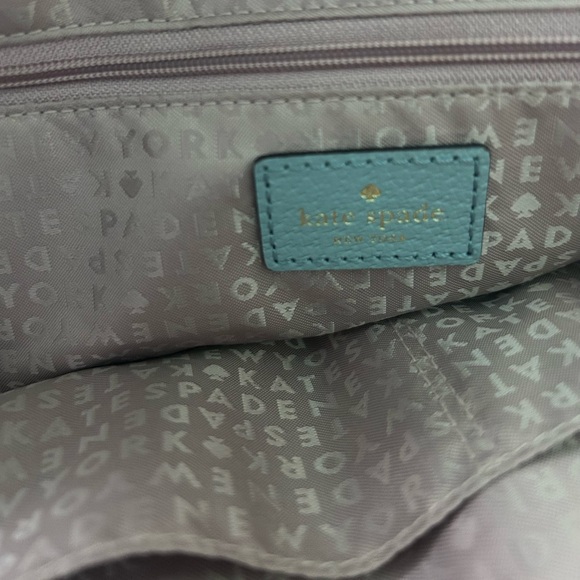 Kate Spade Blue Purse - Picture 6 of 7